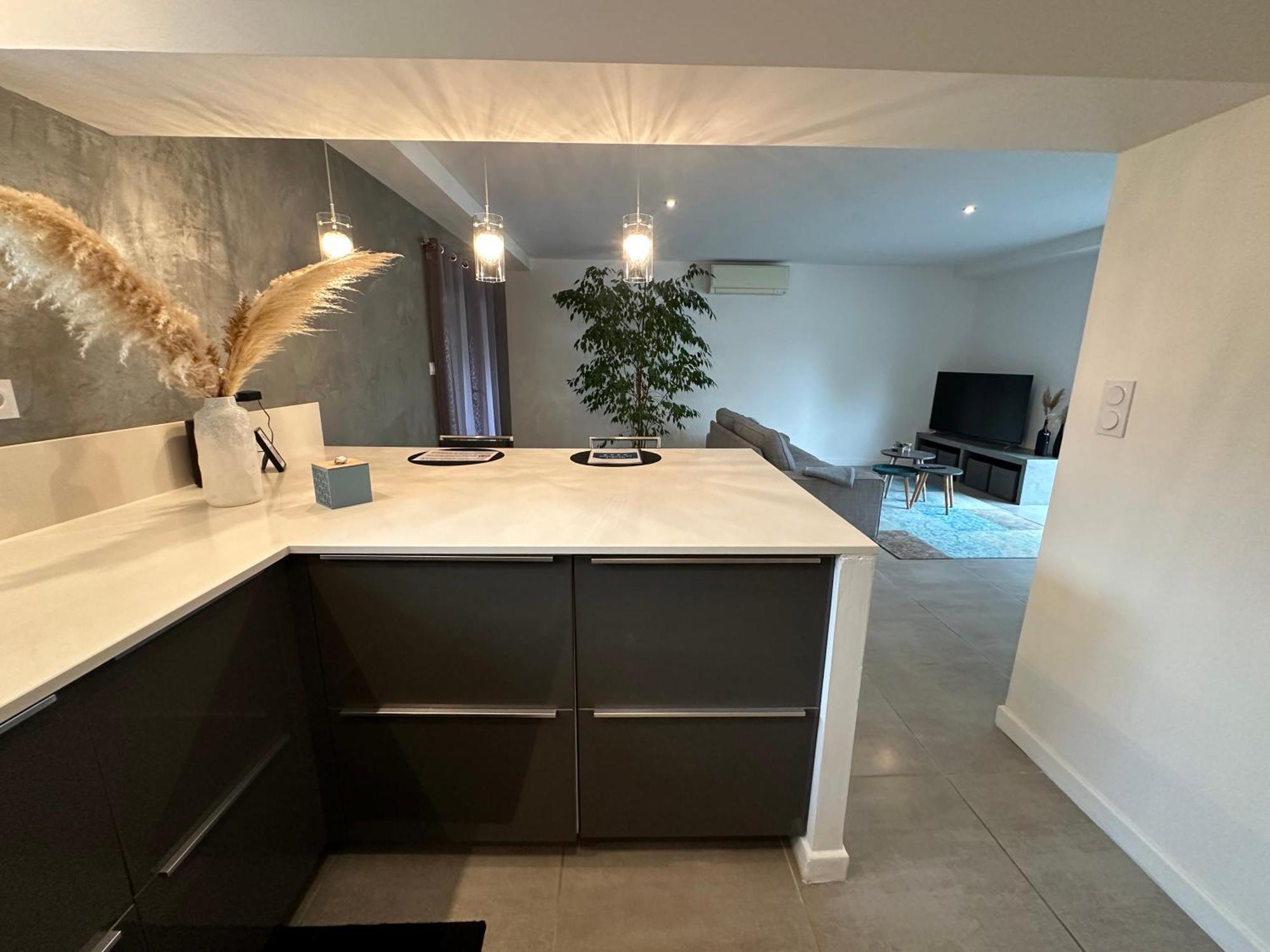 Maison Contemporaine Avec Piscine Privee Chauffee, Entre Plages Et Provence, Borne 11 Kw Istres Bagian luar foto