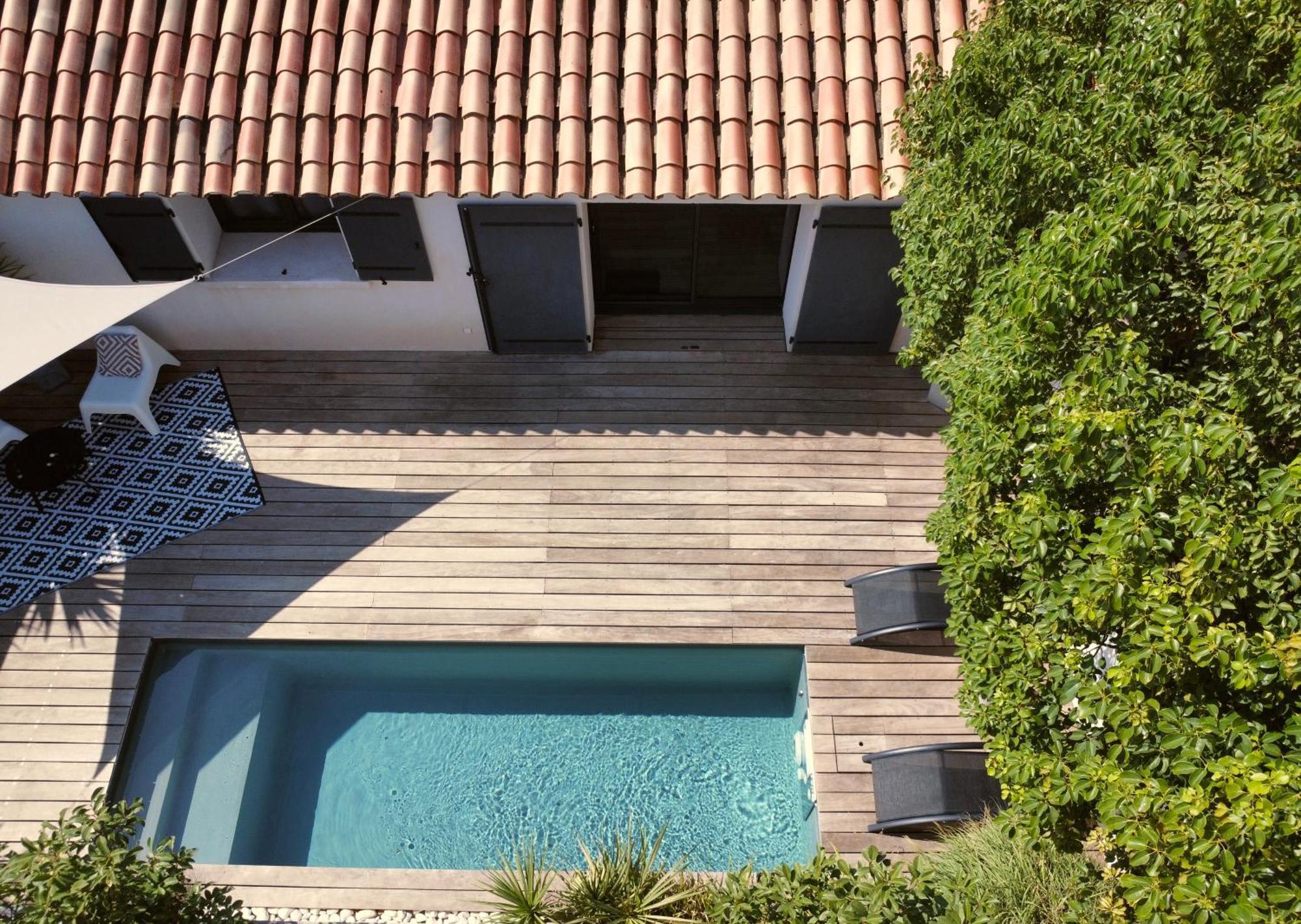 Maison Contemporaine Avec Piscine Privee Chauffee, Entre Plages Et Provence, Borne 11 Kw Istres Bagian luar foto