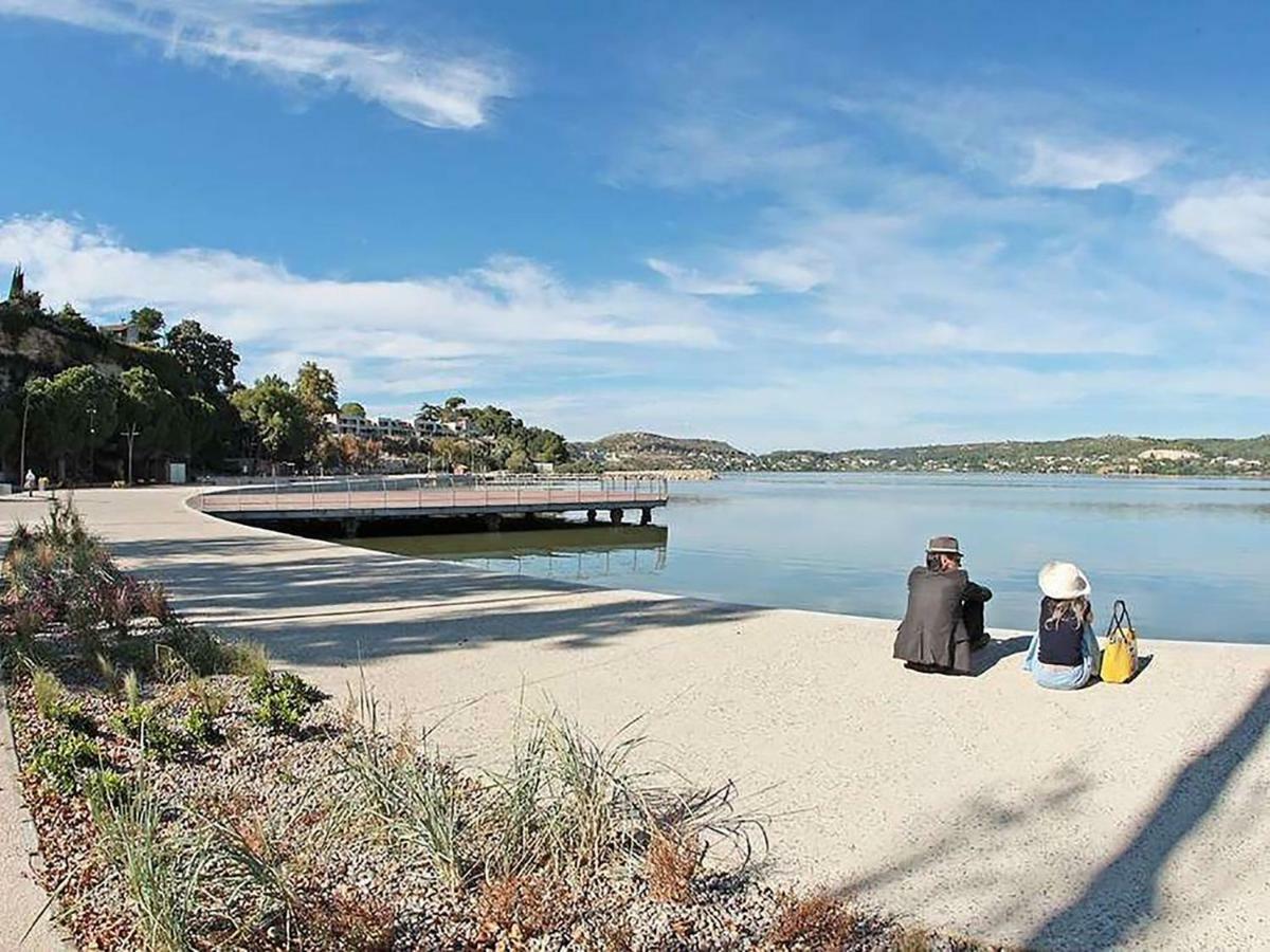 Maison Contemporaine Avec Piscine Privee Chauffee, Entre Plages Et Provence, Borne 11 Kw Istres Bagian luar foto